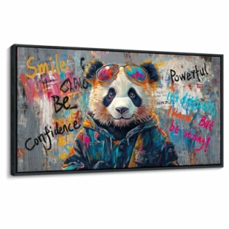 Graffiti Panda Wall Art