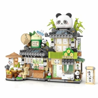 City Tea House Building Blocks Set