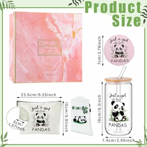 Kacctyen Panda Gift Set