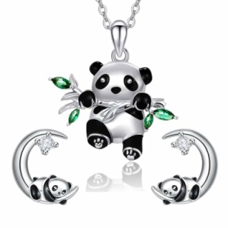 Panda Jewelry Set