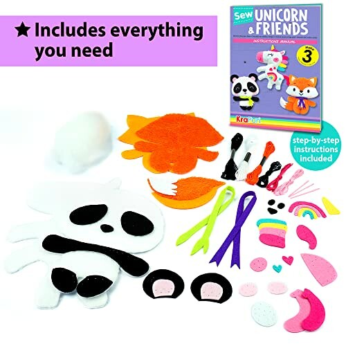 KRAFUN Unicorn Sewing Kit