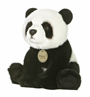 Aurora's Realistic Panda Stuffed Animal